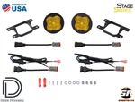 Diode Dynamics DD6179 Stage Series 3" Yellow Sae / Dot Type Fog Light Kit. Fixed Price $279.95.