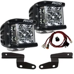 Rigid A-pillar Mount Kit D-ss Side Shooter Led Lights For 18-25 Jeep Wrangler Jl. Fixed Price $679.98.
