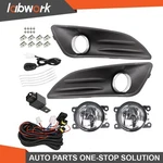 Labwork Bumper Fog Light Lamps Ford Fiesta 2014-2018 Black Cover Lh And Rh. Fixed Price $29.71.
