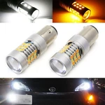 White/amber High Power 28-SMD 1157 Switchback Led Bulbs For Turn Signal Lights. Fixed Price $24.09.