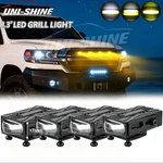 1.3" Led Grille Lights Dual Color Hi/low Driving Lamp For Tacoma 4RUNNER Offroad. Fixed Price $109.99.