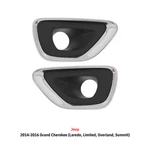 Jeep Grand Cherokee 2014-2016 Fog Light Trim Bezel Set Lh Rh Replacement. Fixed Price $34.66.