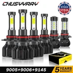 For Chrysler 300 Sedan 4-DOOR 2.7L 3.5L 2005-2010 Led Headlight Fog Lights Bulbs. Fixed Price $39.99.