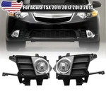 Front Bumper Fog Light Lamp Cover Frame Chrome Trim For Acura Tsx 2011 2013 2014. Fixed Price $86.12.