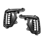 For Hyundai Santa Fe 2017-2019 Fog Light Cover Driver And Passenger Side Pair. Fixed Price $56.61.