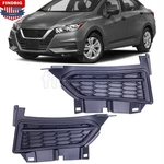 New Pair Of Front Bumper Fog Light Covers Bezel For Nissan Versa Sv 2020-2022. Fixed Price $21.99.
