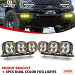 6*60W Led Pod Front Bumper Fog Lights Bracket Combo Kit Ford Bronco 2021+. Fixed Price $97.49.