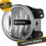 Kc Hilites 497 Gravity Led G4 4" Fog Pair Pack For 2007-2018 Jeep Wrangler Jk. Fixed Price $379.99.