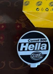 X Hella Comet 500 Front Spot Headlights Headlamps Cap Cover 16.7CM. Fixed Price $18.00.
