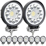 San Young Round Led Off Road Lights, 12V 24V 4.5 Inches, 10. Fixed Price $93.33.
