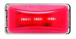 Optronics Mini Thinline Led Red Marker / Clearance Light With A91CB Chrome Base. Fixed Price $11.99.