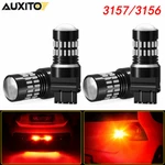 4X Auxito 3157 3156 Red Led Brake Tail Stop Signal Light Bulbs Canbus Error Free. Fixed Price $20.89.
