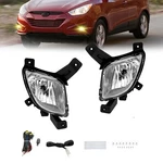Pair For 2010-2015 Hyundai Tucson Fog Lights Front Bumper Lamps+wiring. Fixed Price $55.39.