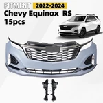 Front Bumper Cover Assembly Grille For 2022-2024 Chevy Equinox Rs W/fog Light. Fixed Price $239.00.
