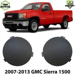 Front Fog Lights Cover Prime Plastic Left & Right Side For 07-13 Gmc Sierra 1500. Fixed Price $34.00.