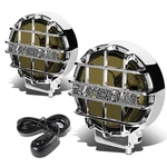 Dna Motoring FL6USWSMCH Round Fog Lights W/switch. Fixed Price $66.48.
