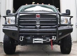 Fab Fours DR03-S1060-1 Black Steel Bumper Truck Front. Fixed Price $1729.99.