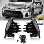 Drl Fog Lights Daytime Running Lamps Lr Fit 2017 2018 2019 Toyota Corolla Xse. Fixed Price $56.99.