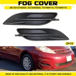 2PCS Fog Light Cover Set For 2006-2010 Toyota Sienna Front Left And Right Primed. Fixed Price $16.14.