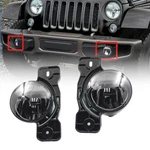 2PCS Led Fog Light For Jeep Wrangler Jl Mopar Hard Rock 10TH 75TH Anniversary. Fixed Price $87.00.